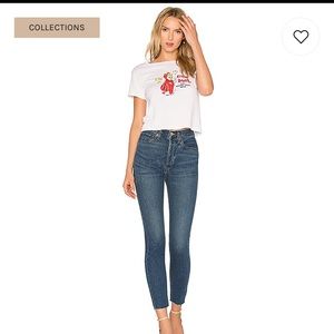 Re/done dark ankle jeans 26